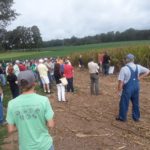 Attendees at the Grain Day demo