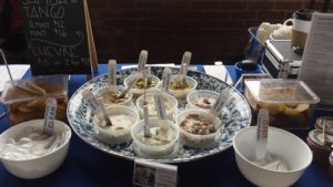 Blue Goat Dairy goat cheese assortment