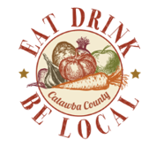 eat, drink be local logo with picture of produce